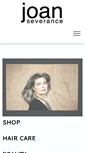 Mobile Screenshot of joanseverance.com