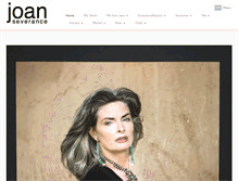 Tablet Screenshot of joanseverance.com